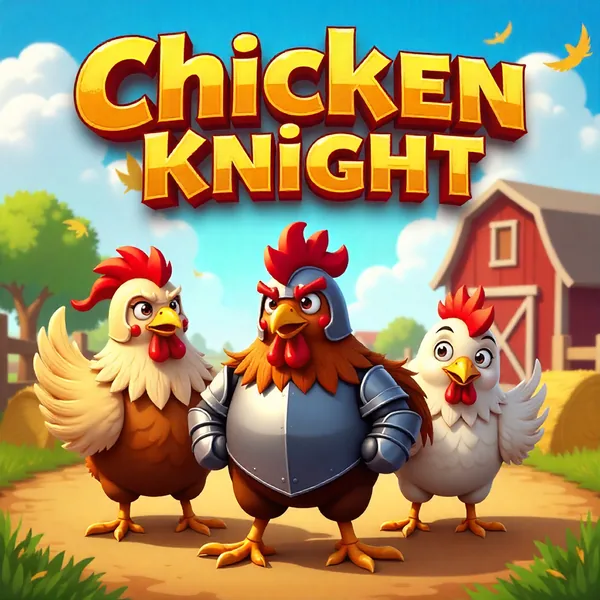 Chicken Knight social casino game preview